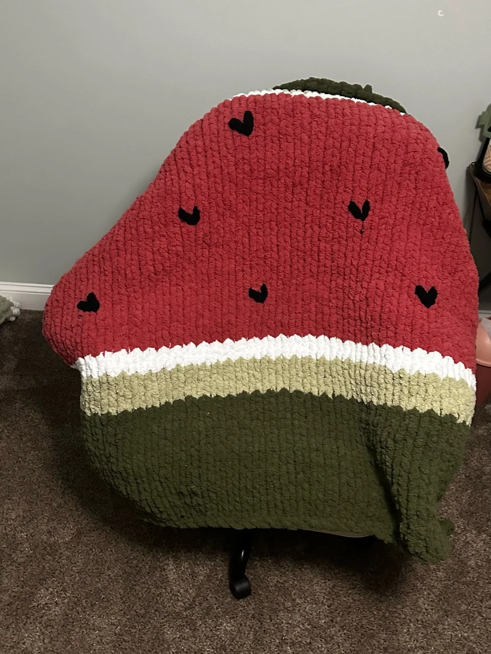 Plush Chunky Knit Throw Blankets- customizable throw blanket